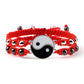 2Pcs/set Dragon Tai Chi Gossip Adjustable Yin Yang Bracelets Fashion Couple Jewelry
