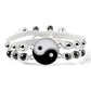 2Pcs/set Dragon Tai Chi Gossip Adjustable Yin Yang Bracelets Fashion Couple Jewelry