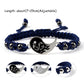 2Pcs/set Dragon Tai Chi Gossip Adjustable Yin Yang Bracelets Fashion Couple Jewelry