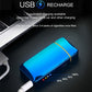 Windproof Metal Flameless Electric Lighter Plasma USB Lighter LED Lighter